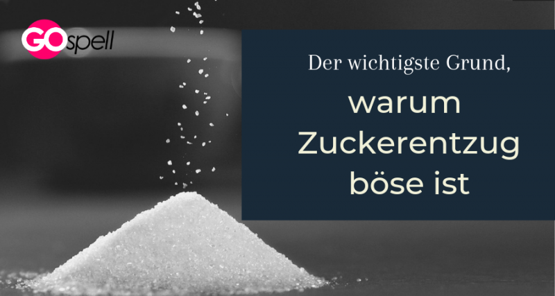 Zuckerentzug ist böse